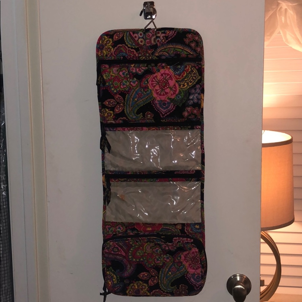 Vera Bradley hanging toiletry bag